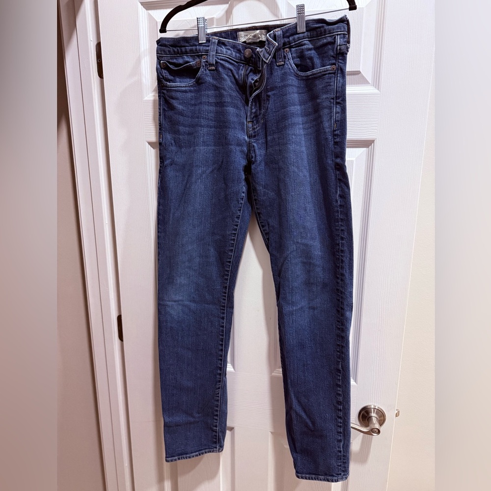 Madewell Mens Dark Blue Straight Jean 32x34